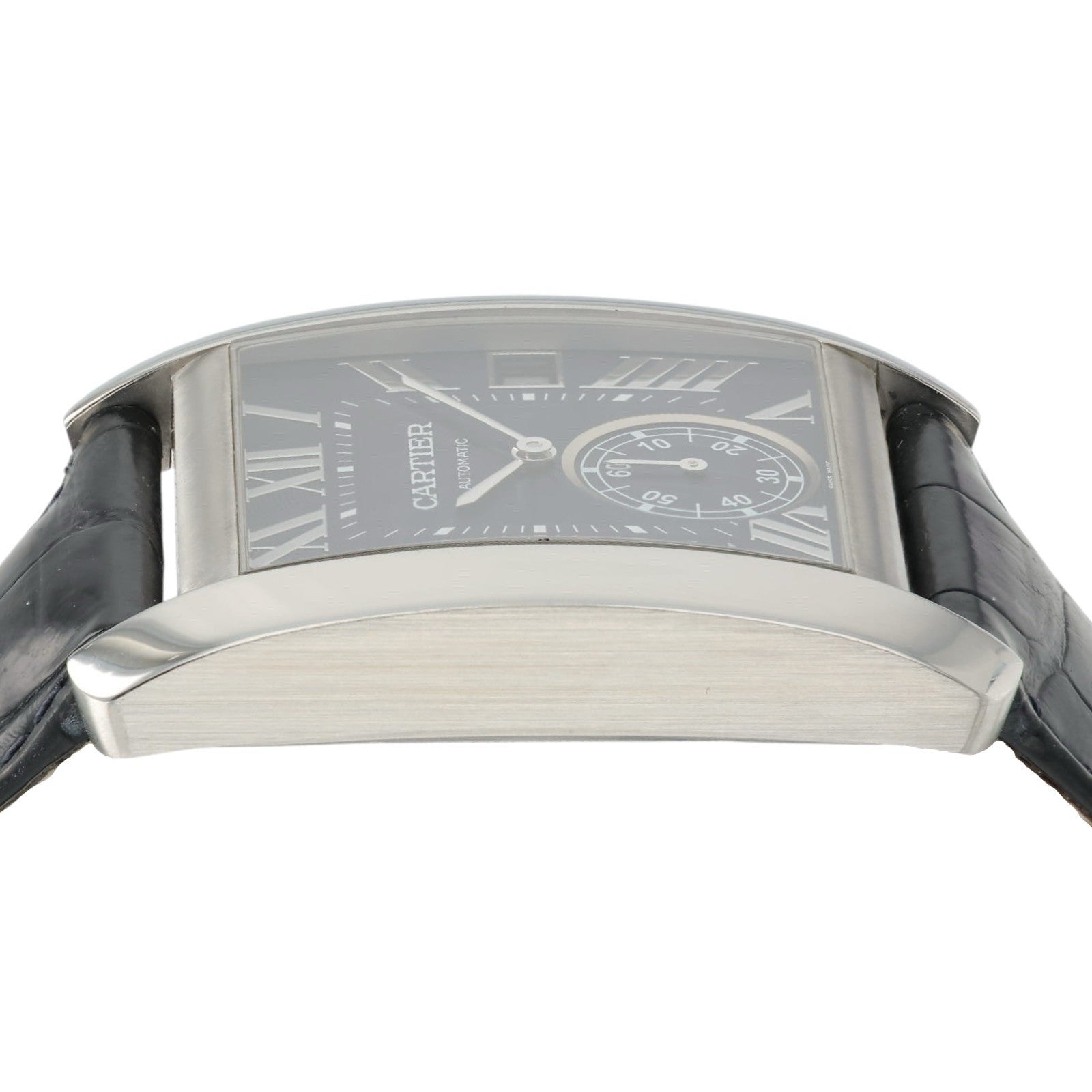 Cartier Tank MC Blue Dial Stainless Steel 44x34mm Automatic Men’s Watch WSTA0010