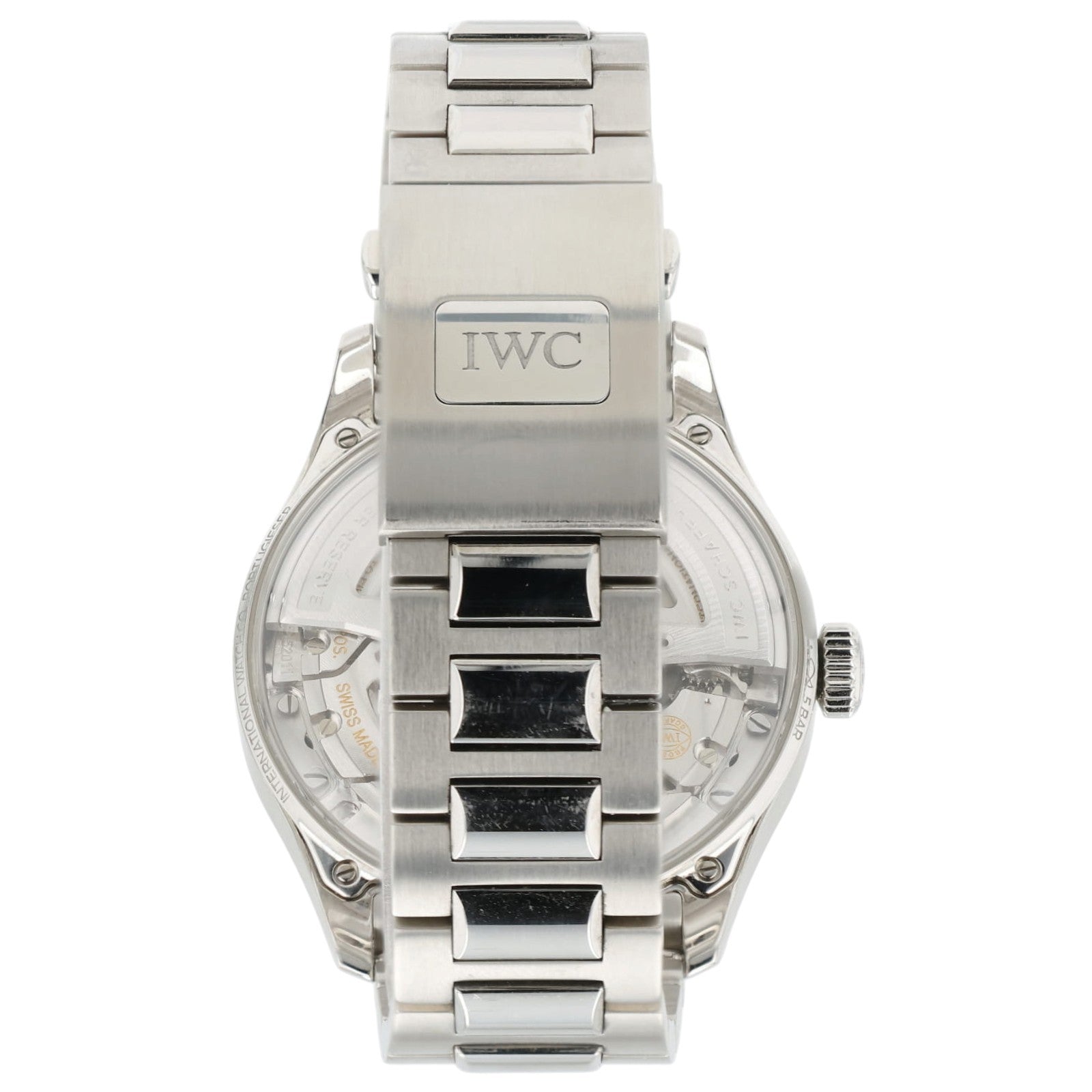 IWC Portugieser Blue Dial Stainless Steel 42mm Automatic Mens Watch IW501704