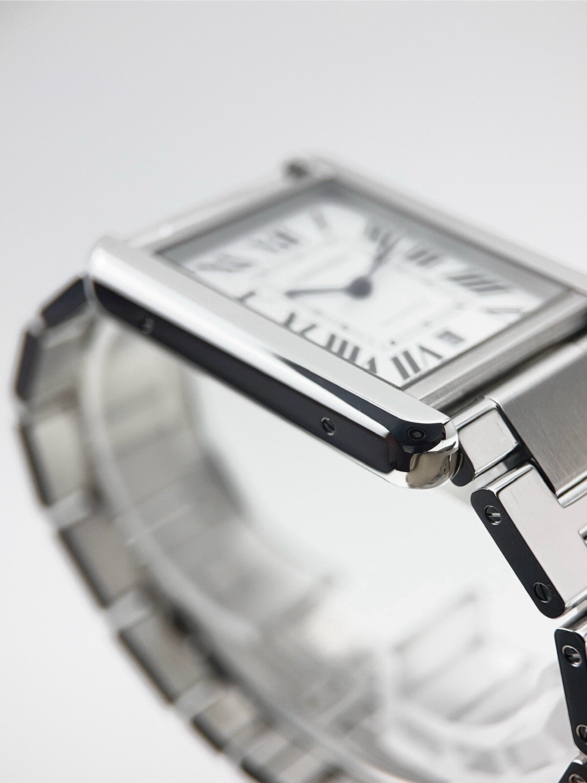 Cartier Tank Solo XL Stainless Steel 31mm Automatic Mens Watch W5200028