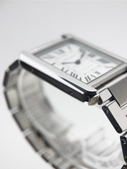 Cartier Tank Solo XL Stainless Steel 31mm Automatic Mens Watch W5200028