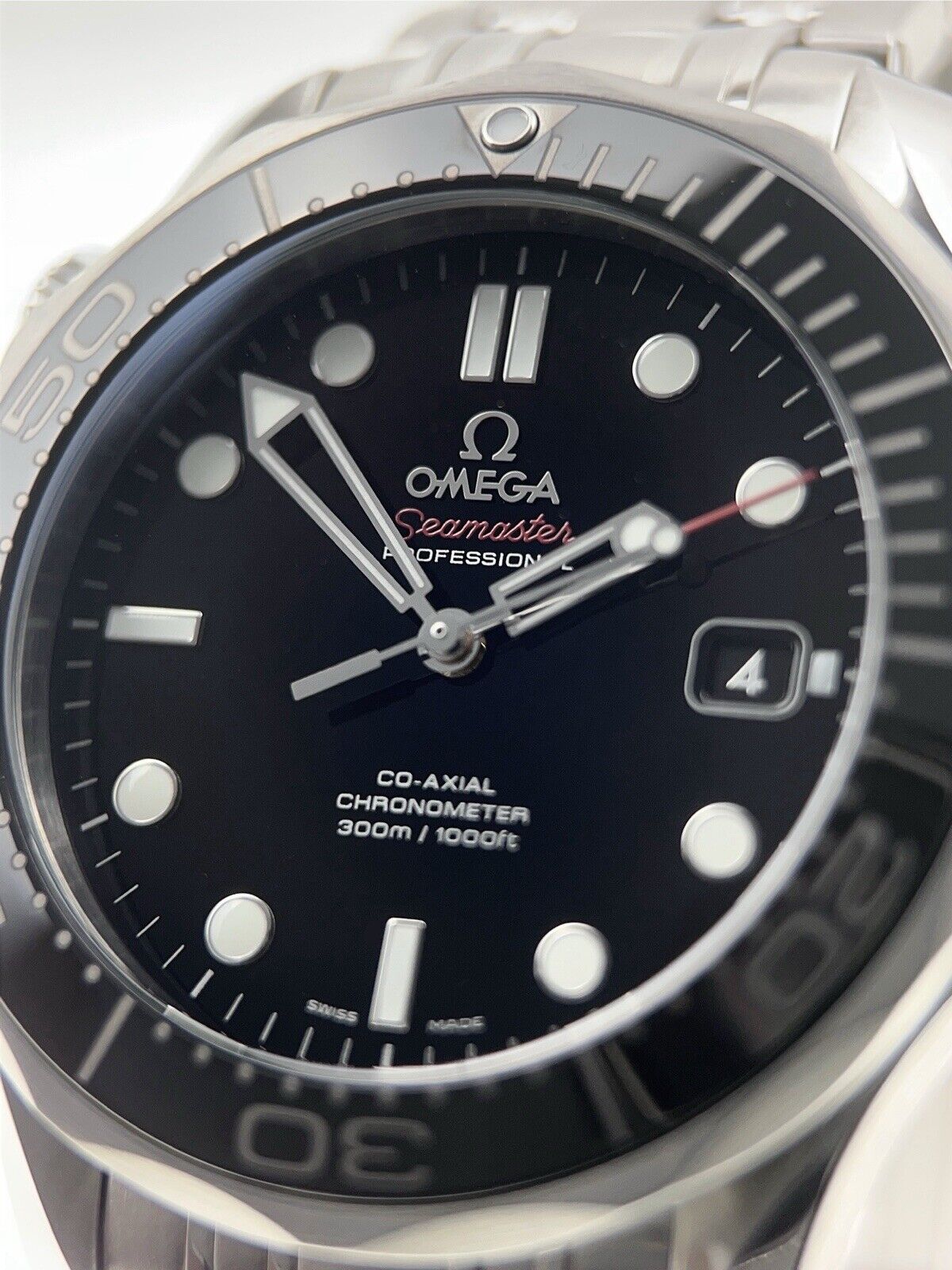 NEW Omega Seamaster Diver 300m Steel 41mm Black Men’s Watch 212.30.41.20.01.003