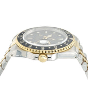 Rolex GMT Master II Black Dial Gold & Steel 40mm Automatic Men’s Watch 16713