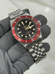Tudor Black Bay Men's Red Bezel Black Dial 41mm Automatic Watch 7941A1A0RU