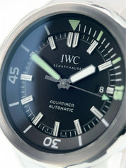 IWC Aquatimer Automatic Stainless Steel Black Dial 44mm Automatic Men’s IW329002