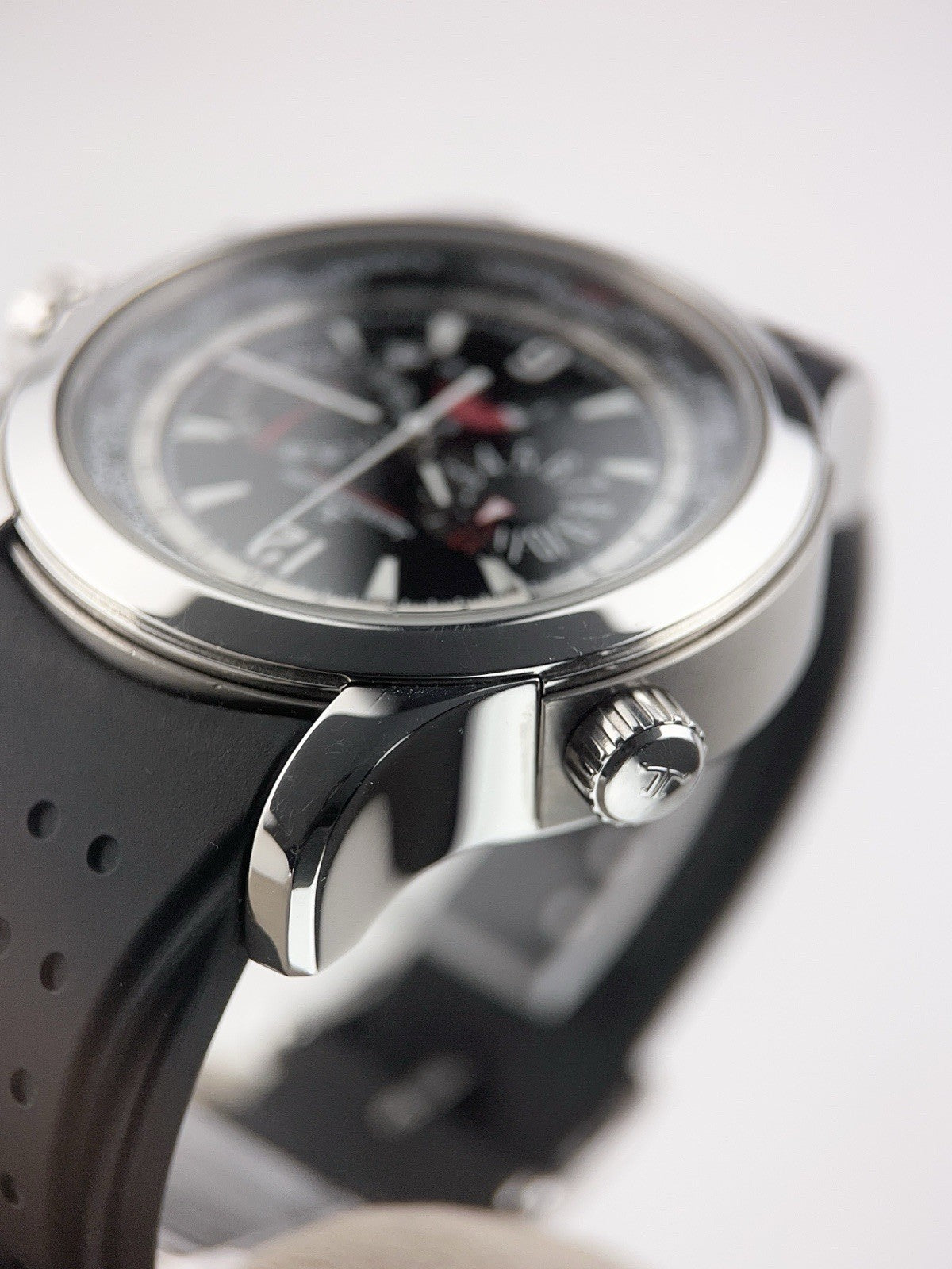 Jaeger-LeCoultre Stainless Steel Black Dial 46mm Automatic Mens Watch Q1768470