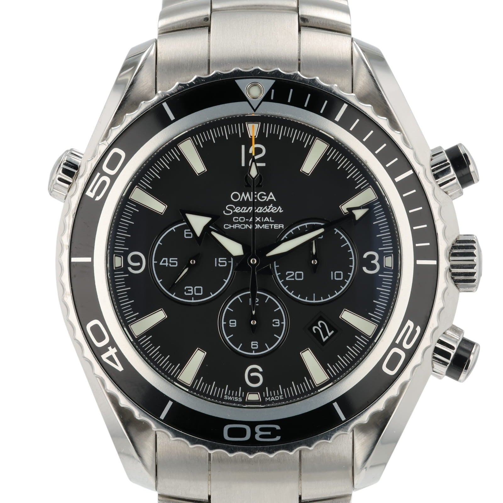 Omega Seamaster Planet Ocean Black Dial Steel 45.5mm Automatic Men’s 2210.50.00
