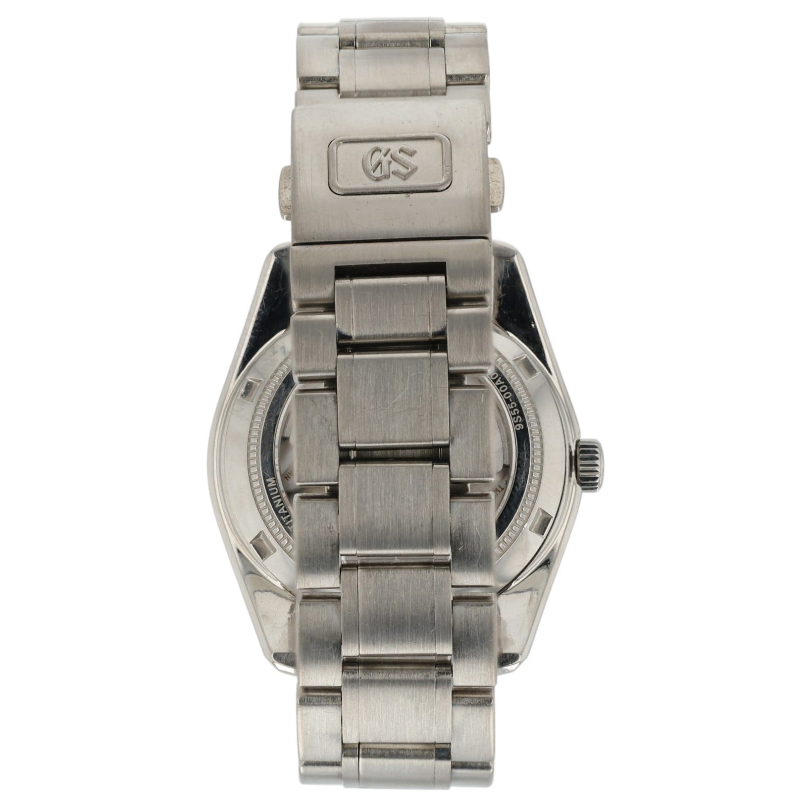 Grand Seiko Heritage Beige Dial Titanium 37mm Automatic Mens Watch SBGR025