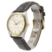 Rolex Oyster Perpetual Silver Dial Steel and Gold 34mm Auto Men’s Watch 1003