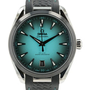 Omega Seamaster Turquoise Dial Steel 41mm Automatic Men’s 220.32.41.21.03.001