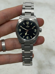 8/2025 Tudor Ranger 39mm Stainless Steel 79950 Black Dial Automatic Mens Watch