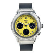 Hublot Elegant Chronograp Automatic Stainless Steel Date Yellow Dial 40mm 1810.1