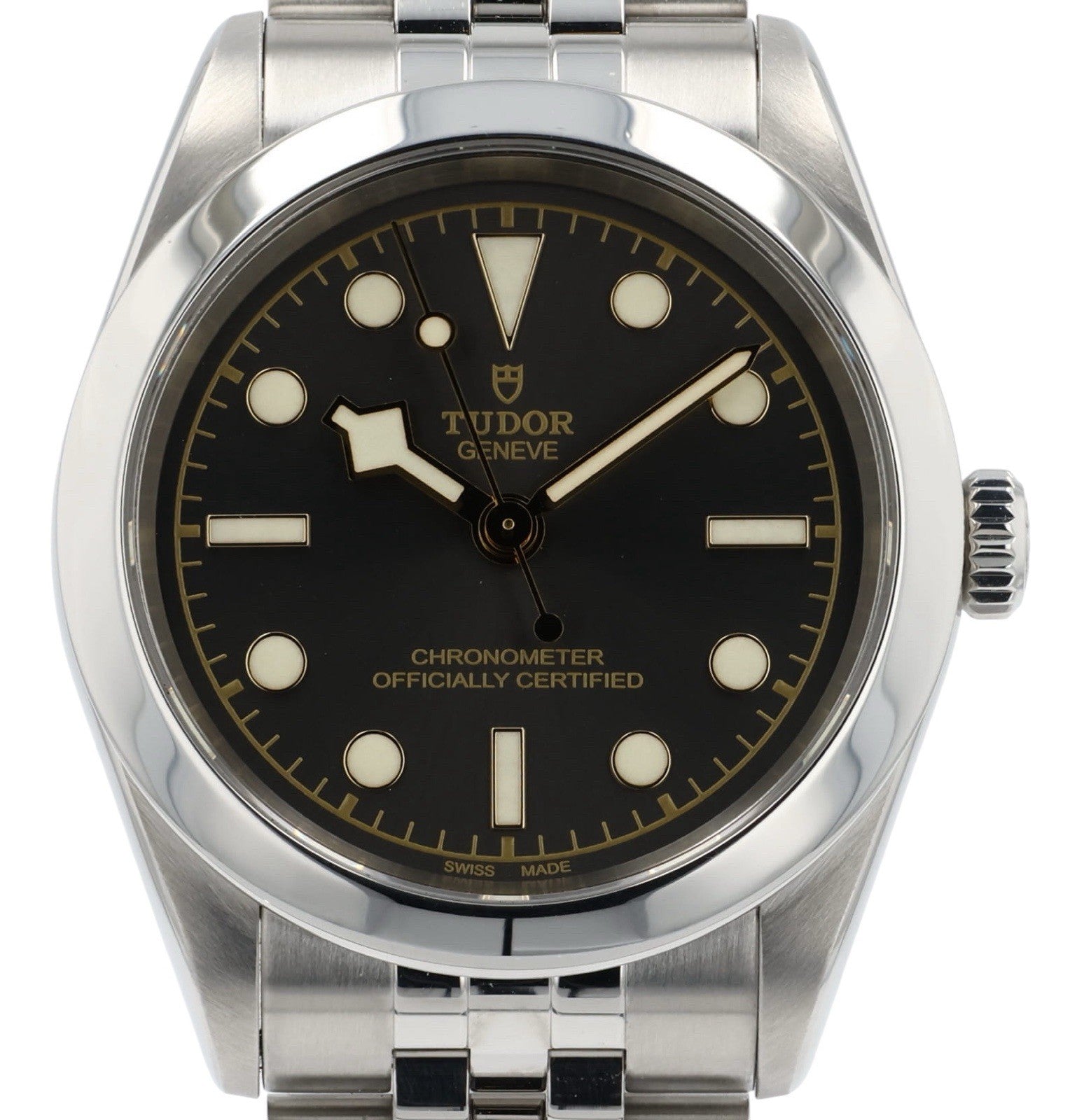 Tudor Black Bay Stainless Steel Gray Dial 31mm Automatic Women's Watch 79600