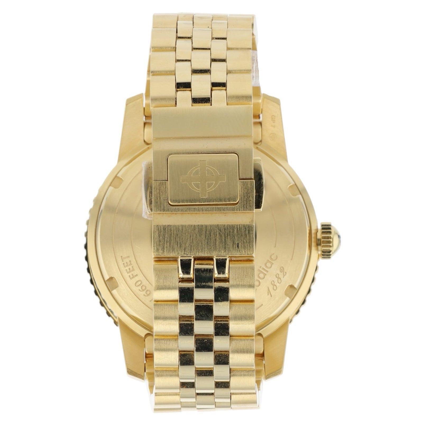 Zodiac Super Sea Wolf Blue Dial 18k Gold Plated 40mm Automatic Men’s ZO9308
