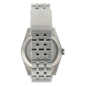 Tudor Prince Date Day Stainless Steel Blue Dial 36mm Automatic Mens Watch 76200