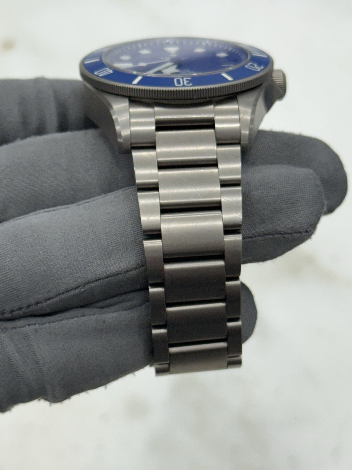 Tudor Pelagos Titanium 42mm Watch Blue Dial 25600TB Automatic Men's Watch