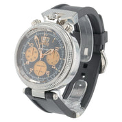 NEW 2025 Bovet Sportster Saguaro Steel Black Dial 46mm Auto Men's Watch SP0483