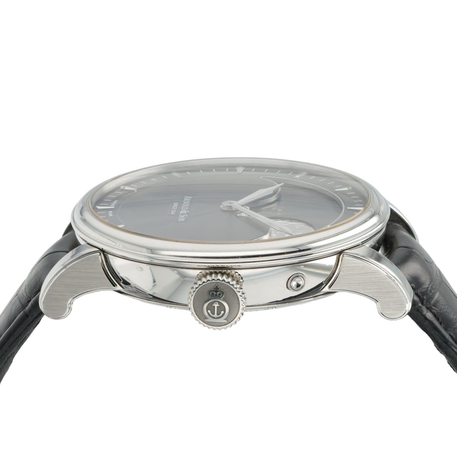 Arnold & Son Perpetual Moon Black Dial Steel 42mm Manual Mens 21.1.1.01.041