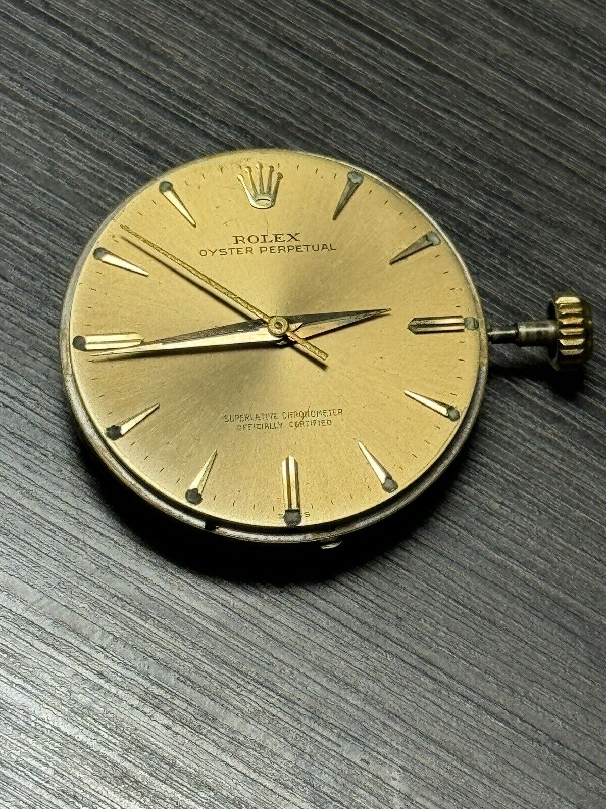 Rolex Oyster Perpetual 1560 Movement For Rolex Watch - Running!