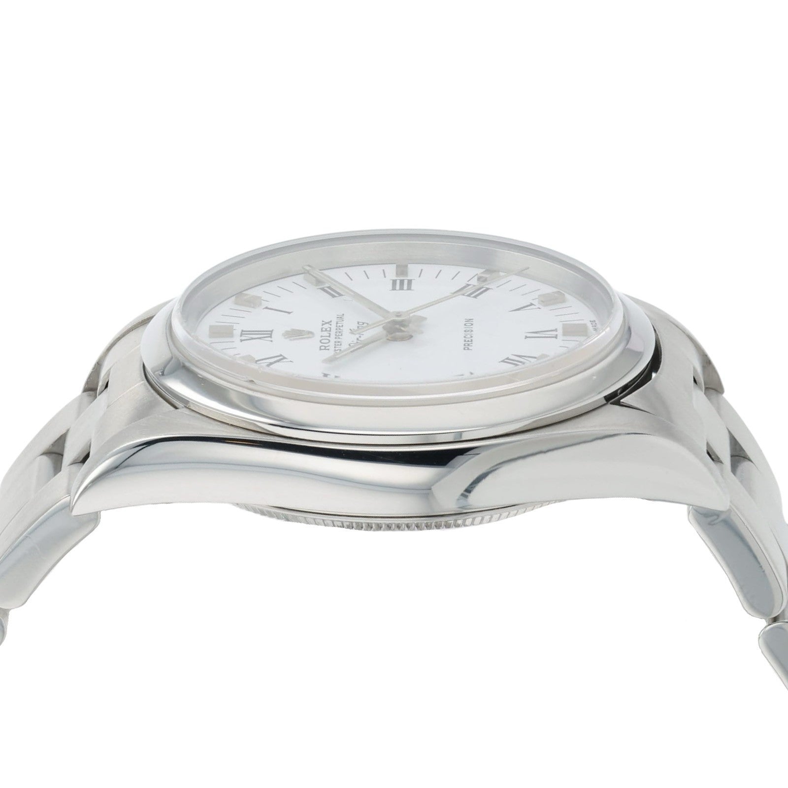 Rolex Air King White Dial Stainless Steel 34mm Automatic Men’s Watch 14000