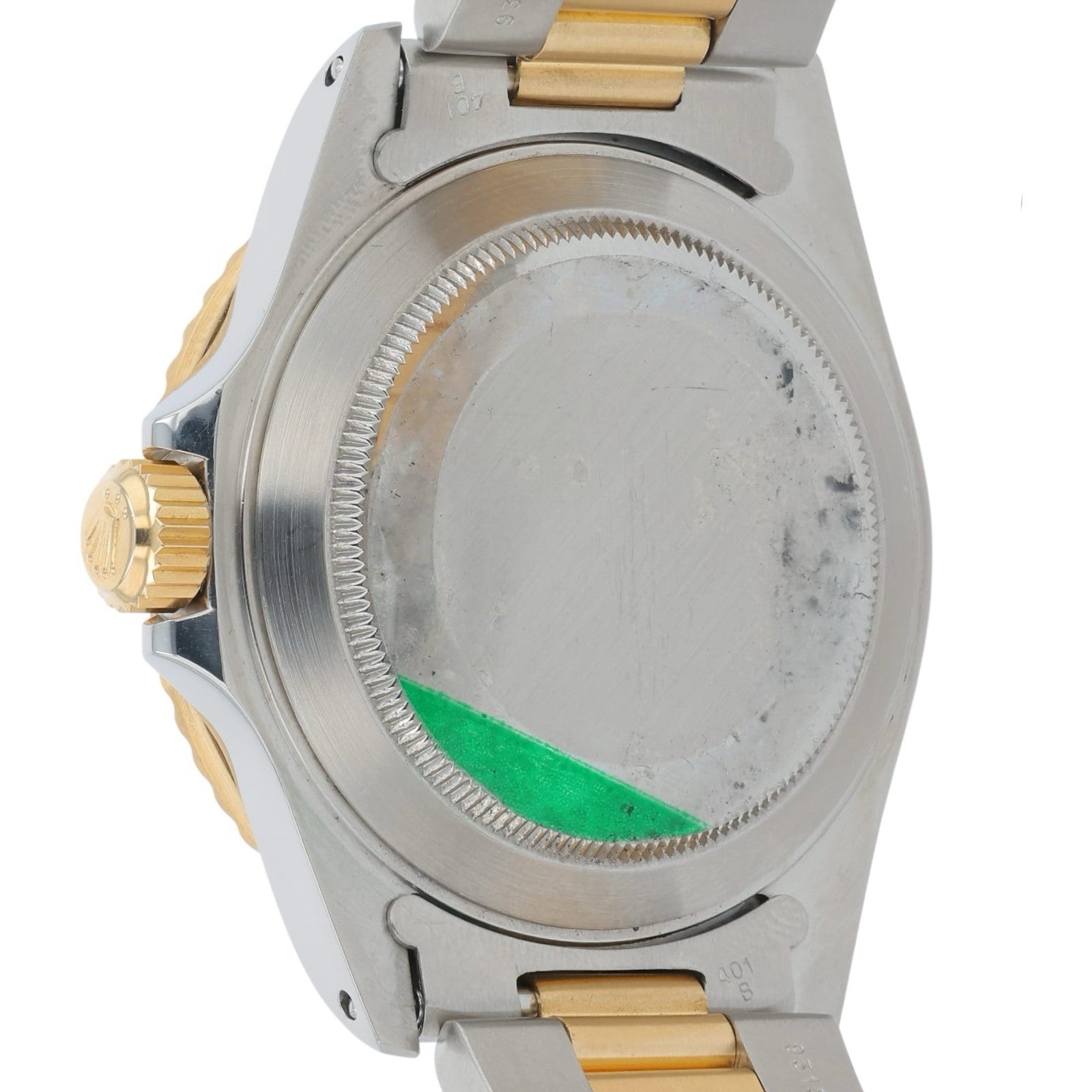 Rolex Submariner Date Gold & Steel Black Dial 40mm Automatic Men’s Watch 16613LN