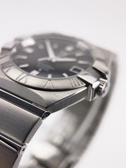 Omega Constellation Stainless Steel Black Dial 38mm Quartz Mens Watch 1513.51.00