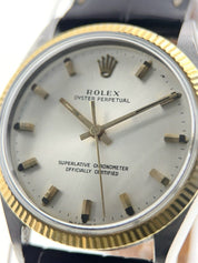 Rolex Oyster Perpetual 34mm Steel and Gold 34mm Automatic Men’s Watch 1005