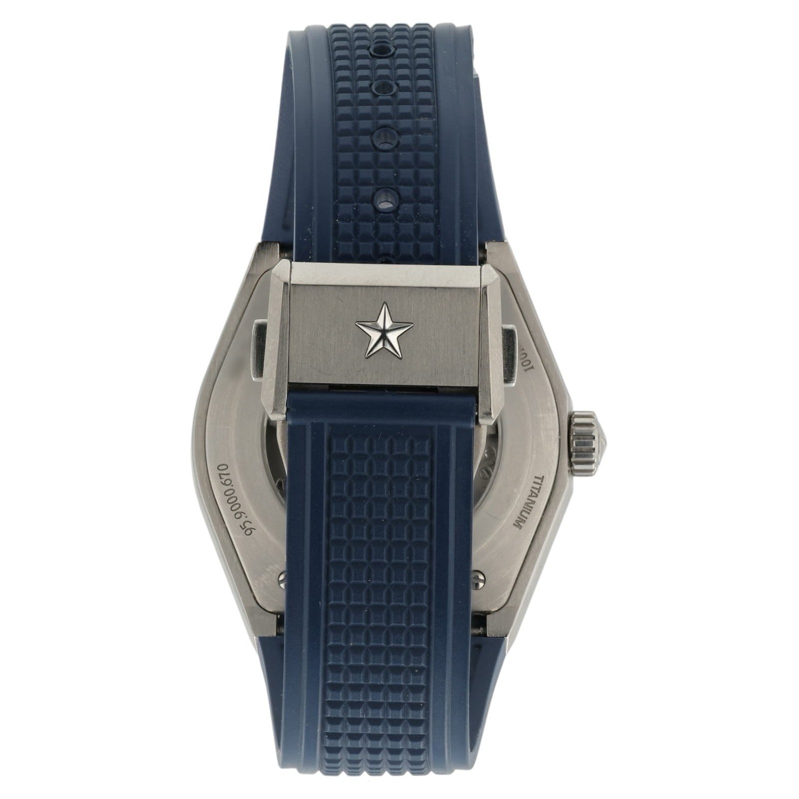 Zenith Defy Date Blue Dial Titanium 41mm Automatic Men’s Watch 95.9000.670