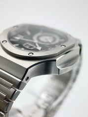 Bulgari Daniel Roth Stainless Steel Black Dial 51mm Automatic Men’s BRE56SCHS