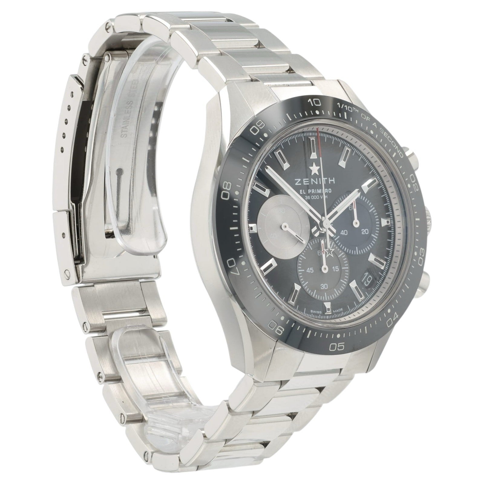 Zenith Chronomaster Sport Black Dial Steel 41mm Automatic Men’s 03.3100.3600