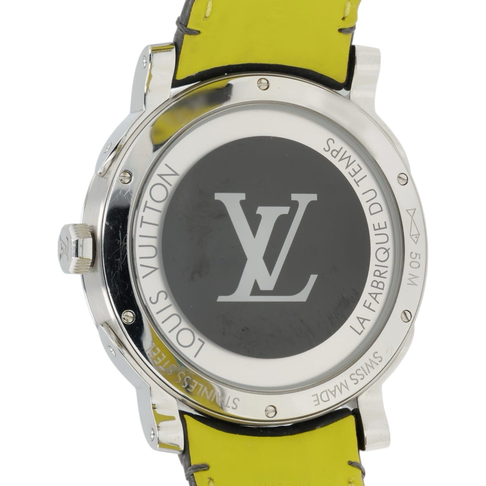 Louis Vuitton World Timer Multi-color Dial Steel 39mm Automatic Mens Watch Q5D20