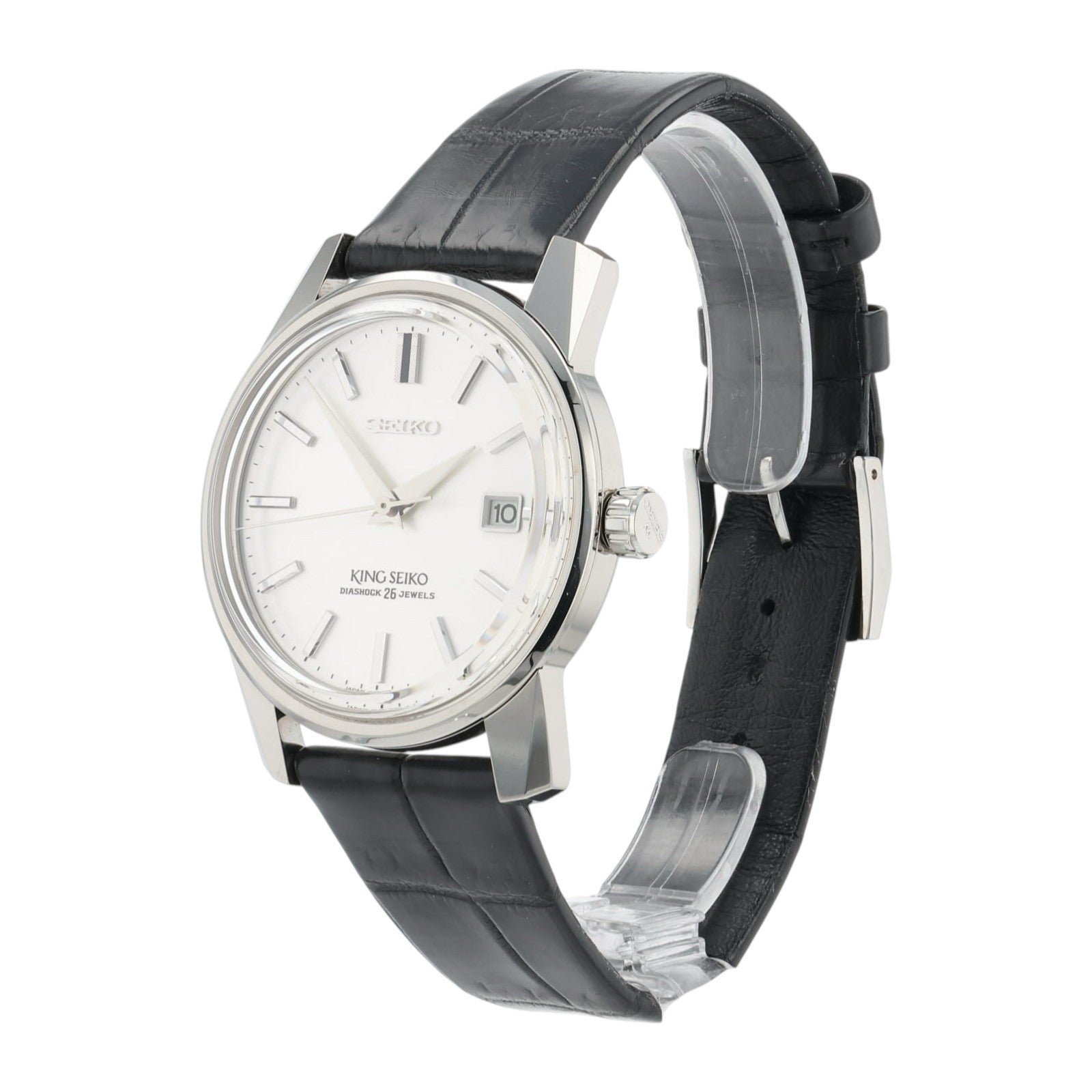 King Seiko 140th Anniversary Silver Dial Steel 38mm Auto Men's Watch SJE083