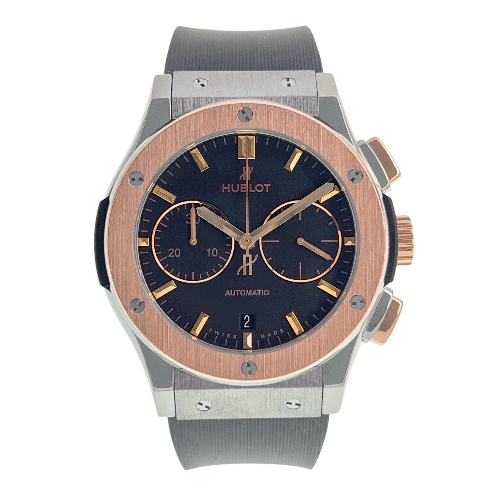 Hublot Classic Fusion Chronograph Steel and Gold 45mm Watch 521.NO.1181.RX