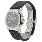 Patek Philippe Aquanaut Black Dial Stainless Steel 36mm Auto Men’s Watch 5066A