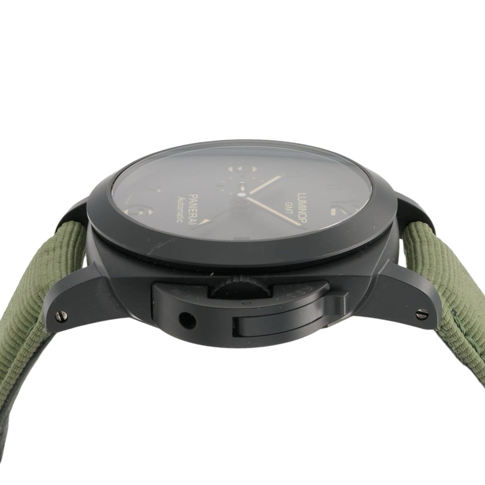 Panerai Luminor GMT Black Dial Ceramic 44mm Automatic Men’s Watch PAM01438