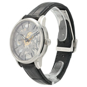 Maurice Lacroix Skeleton Dial Stainless Steel 43mm Manual Wind Mens Watch MP7138