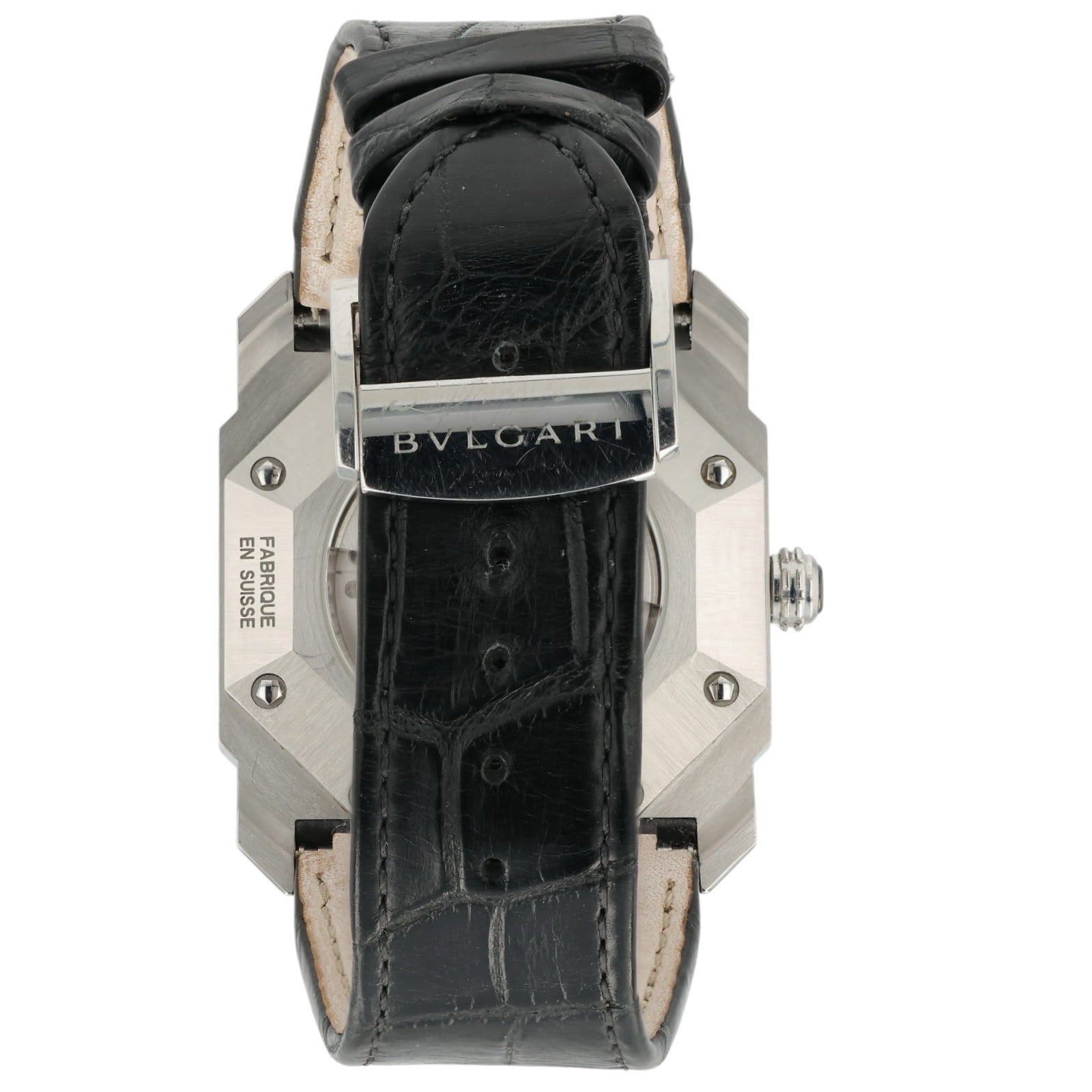 Bulgari Octo Black Dial Stainless Steel 41mm Automatic Men’s Watch BGO41S