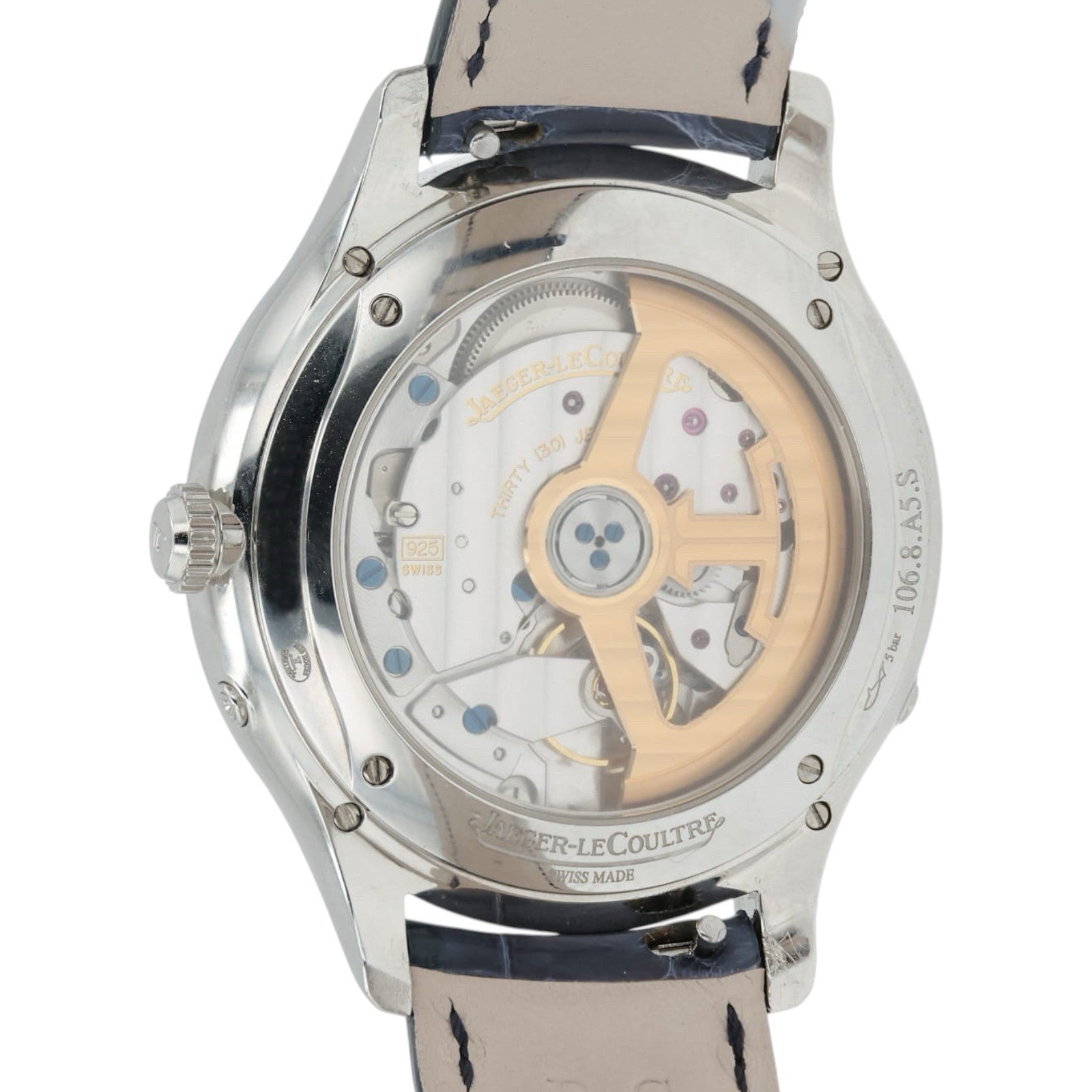 Jaeger-LeCoultre Master Silver Dial Moon Phase Steel 36mm Auto Mens Q1248420