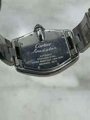 Cartier Roadster 37mm Automatic Mens Watch Stainless Steel Gray Dial 2510
