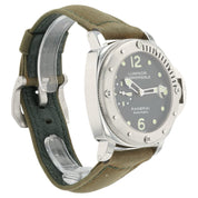 Panerai Luminor Submersible Black Dial Steel 44mm Auto Men's Watch PAM00024