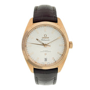 Omega Globemaster 18k Rose Gold Silver Dial 39mm Men's Watch 130.53.39.21.02.001