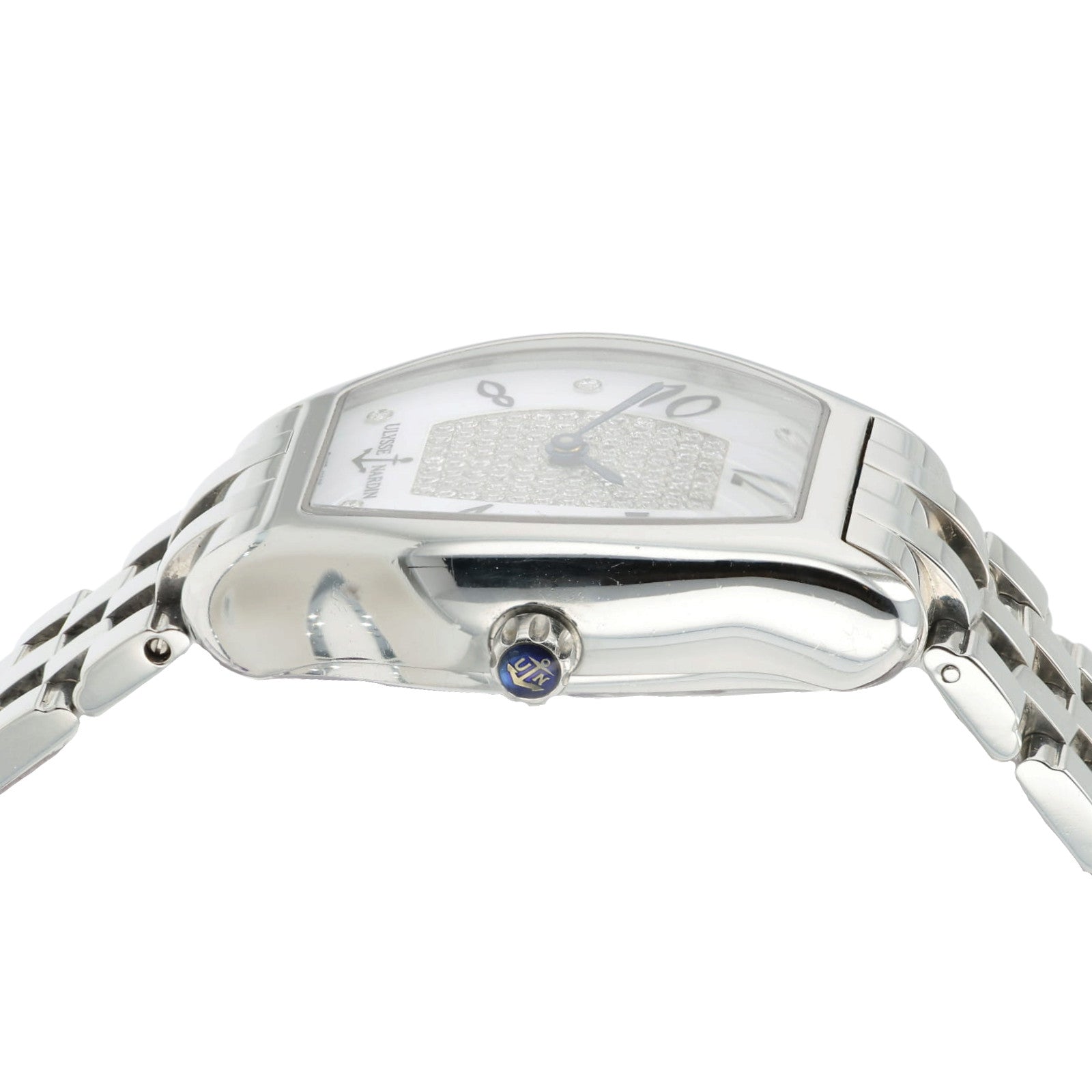 Ulysse Nardin Michelangelo Diamond MOP Dial Steel 26mm Automatic Watch 103-48