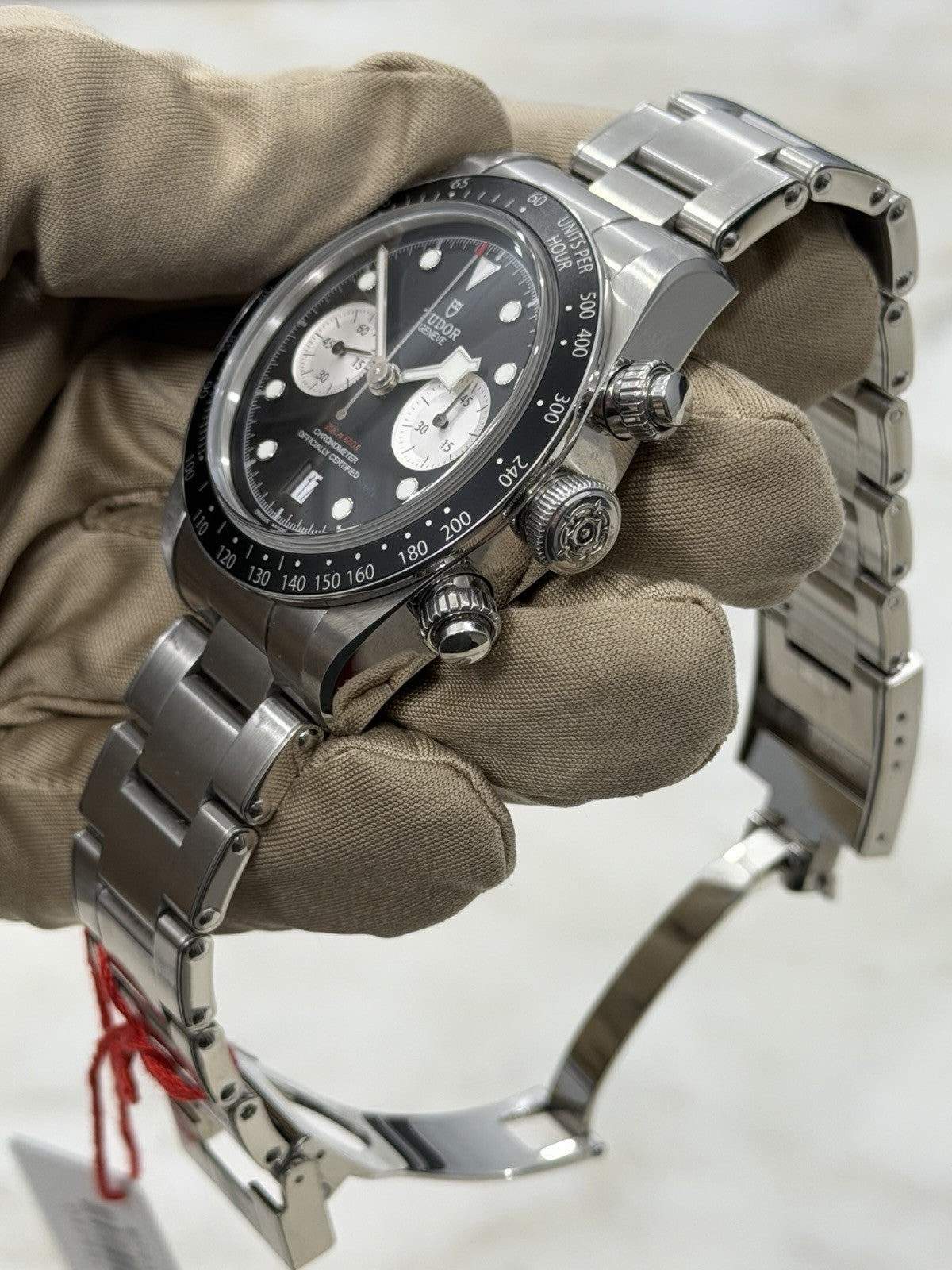 2023 Tudor Black Bay Chronograph 79360N 41mm Black Dial Stainless - Box Papers