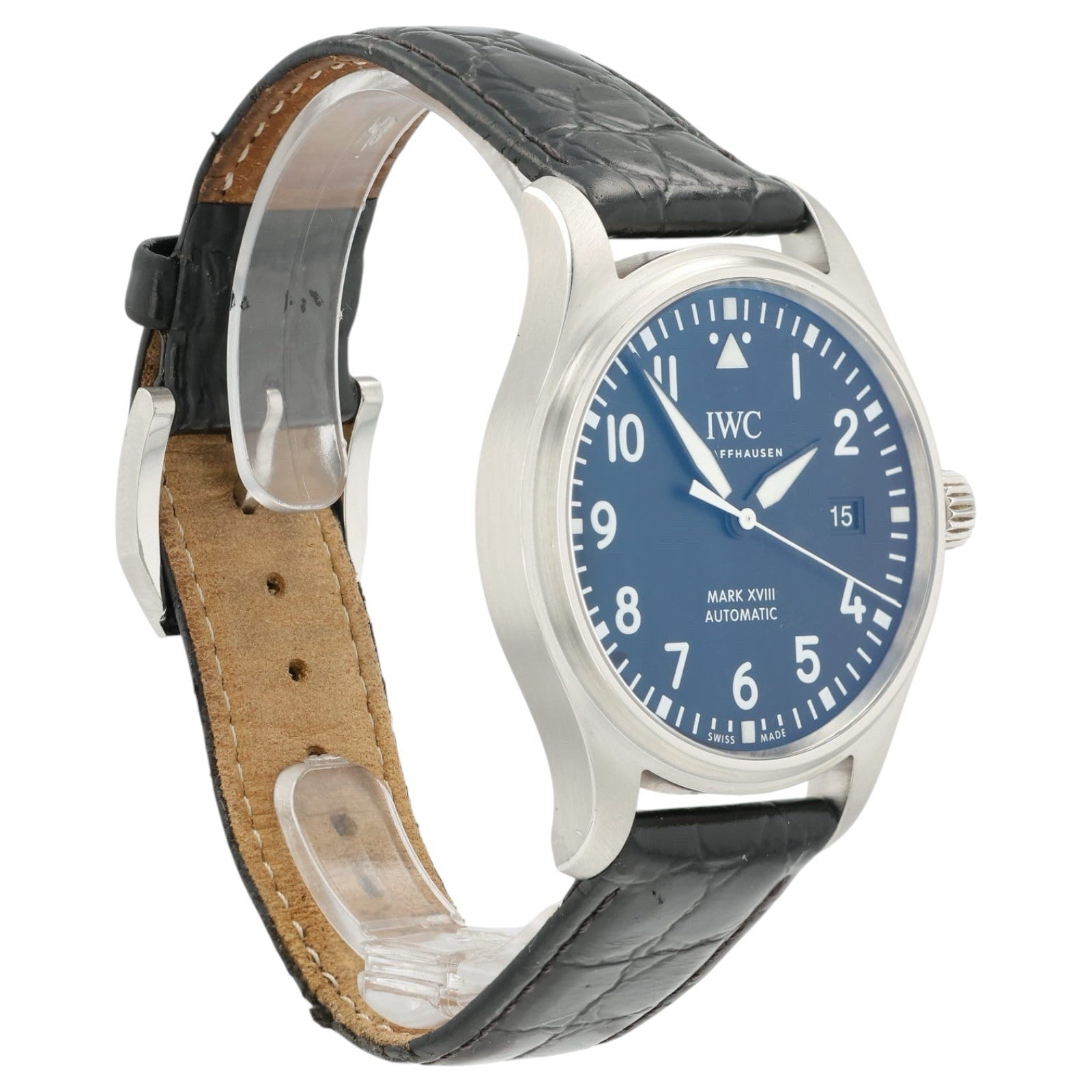 IWC Pilot XVIII Black Dial Stainless Steel 40mm Automatic Men’s Watch IW327001