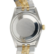 Rolex Two Tone Datejust White Dial Gold & Steel 36mm Automatic Men’s Watch 16013
