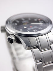 Bremont MB Stainless Steel Black Dial 43mm Automatic Movement Men’s Watch MBII