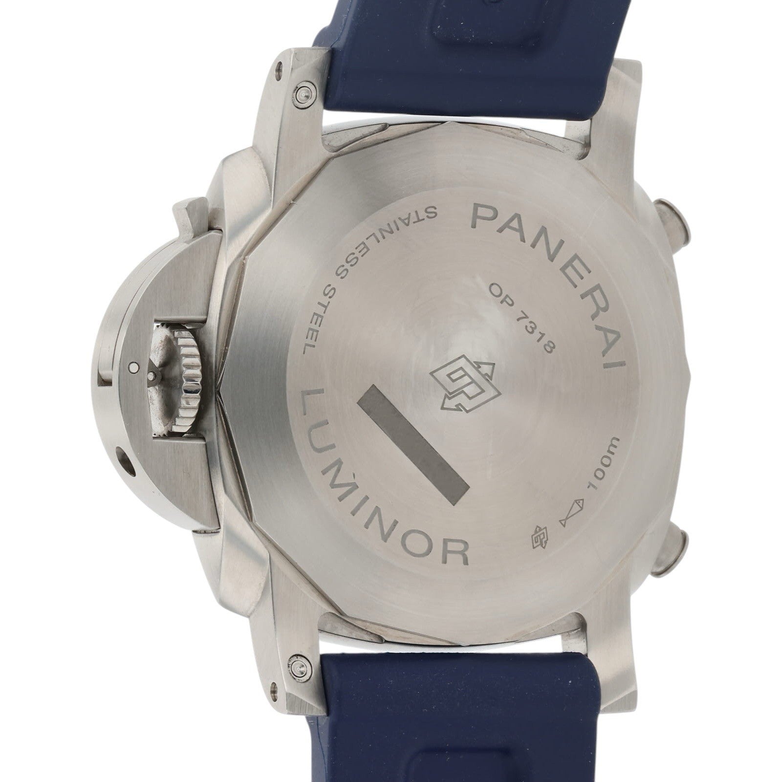 Panerai Luminor Stainless Steel White Dial 44mm Automatic Men’s Watch PAM01218