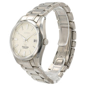 Grand Seiko Heritage Beige Dial Titanium 37mm Automatic Mens Watch SBGR025