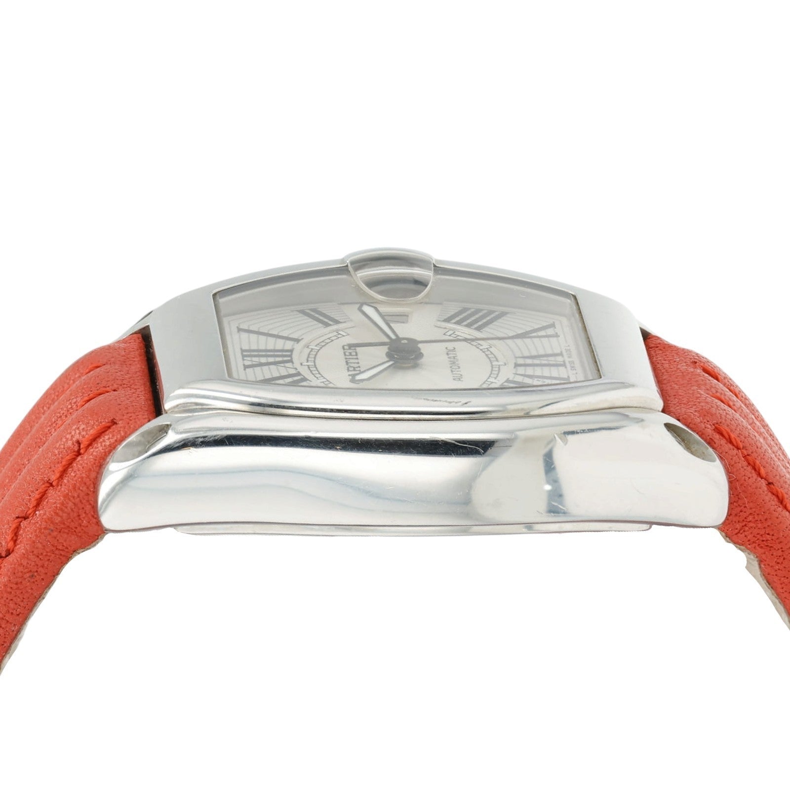Cartier Roadster Silver Roman Dial Stainless Steel 38mm Automatic Mens W62025V3