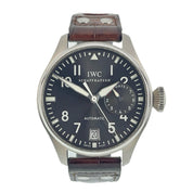 IWC Big Pilot 18k White Gold Grey Dial 46mm Automatic Mens Watch IW500402