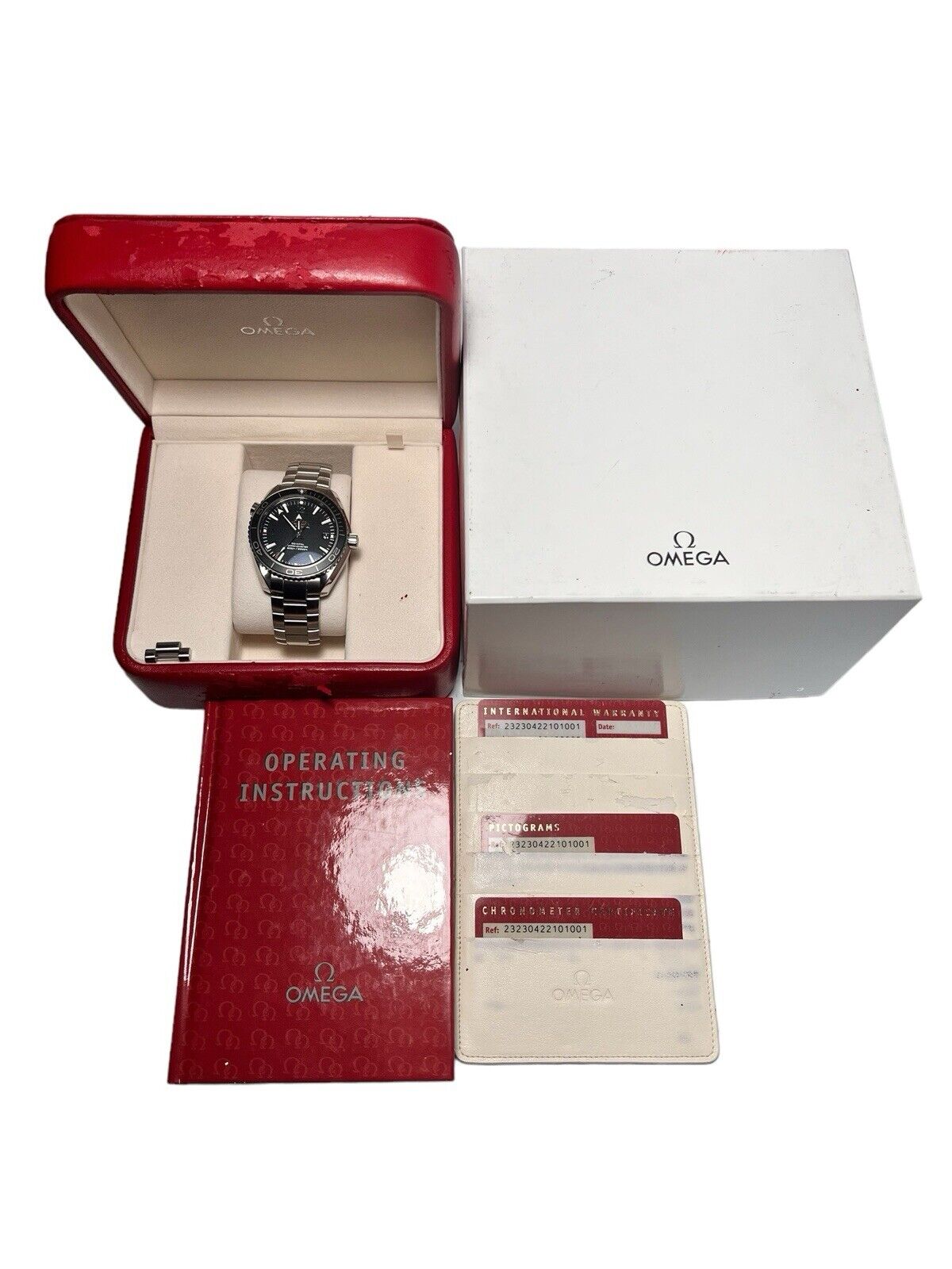 Omega Seamaster Planet Ocean Black 42mm Automatic Mens Watch 232.30.42.21.01.001